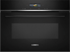 Siemens CE732GXB1B iQ700 Compact45 Integrated Microwave Black - Araco Interiors
