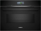 Siemens CM736G1B1B iQ700 Combination Oven Black - Araco Interiors