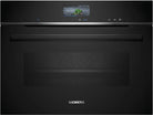 Siemens CS736G1B1 iQ700 Steam Oven Black - Araco Interiors