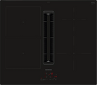 Siemens ED611BS16E iQ300 60cm InductionAir Venting Hob Black Glass - Araco Interiors