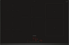 Siemens ED851HWB1E iQ500 80cm Induction Hob Black Glass - Araco Interiors
