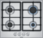 Siemens EG6B5PB90 iQ300 60cm Gas Hob Stainless steel - Araco Interiors