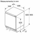 Siemens GU21NVFE0G iQ500 Built Under Freezer - Araco Interiors