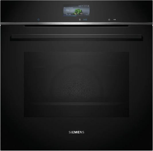 Siemens HB736G1B1B iQ700 Single Oven Black - Araco Interiors