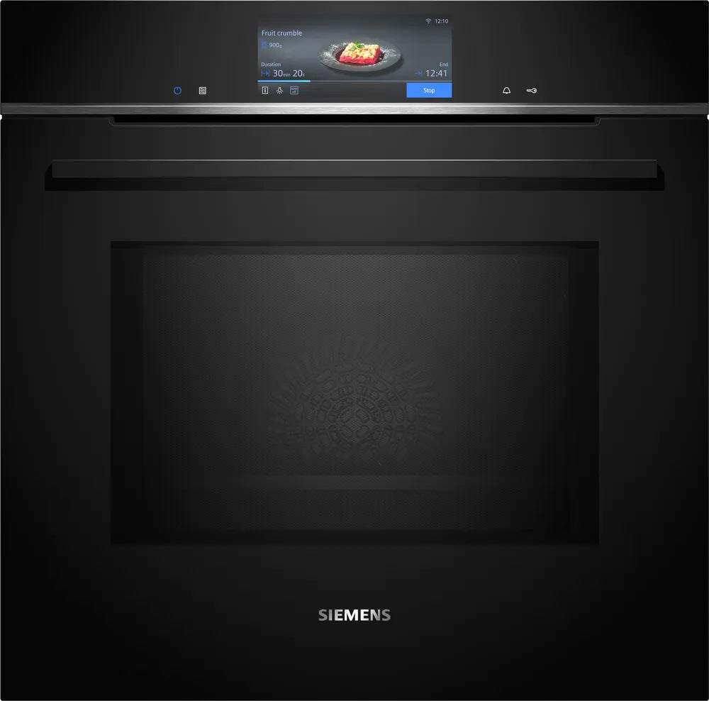 Siemens HM778GMB1B iQ700 activeClean Single Oven Black - Araco Interiors