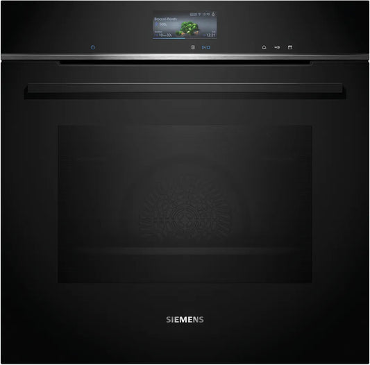 Siemens HR776G1B1B iQ700 activeClean Single Oven Black - Araco Interiors