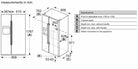 Siemens KA93GAIDP iQ500 179x91cm American Fridge Freezer Stainless Steel - Araco Interiors