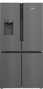 Siemens KF96DPXEA iQ700 183x91cm American Fridge Freezer Black Inox - Araco Interiors