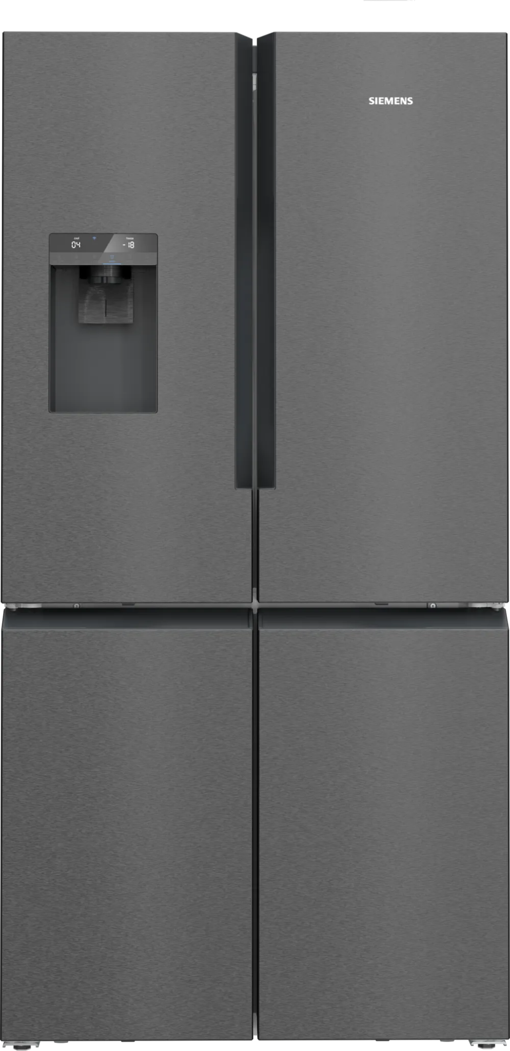 Siemens KF96DPXEA iQ700 183x91cm American Fridge Freezer Black Inox - Araco Interiors