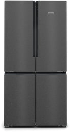 Siemens KF96NAXEAG iQ500 183x91cm American Fridge Freezer Black Stainless Steel - Araco Interiors
