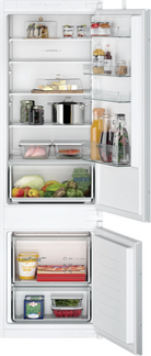 Siemens KI87VNSE0G iQ100 177x54 70/30 Fridge Freezer - Araco Interiors