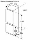 Siemens KI96NVFD0 iQ300 193.5x54 XL 60/40 Fridge Freezer - Araco Interiors