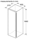 Siemens KW36KATGA iQ500 186x30cm Freestanding Wine Cooler - Araco Interiors