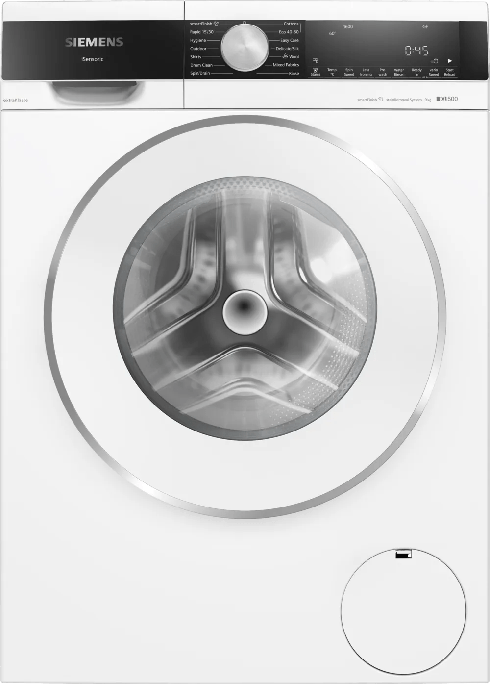 Siemens WG56G2Z1GB iQ500 10kg 1600rpm Freestanding Washing Machine White - Araco Interiors