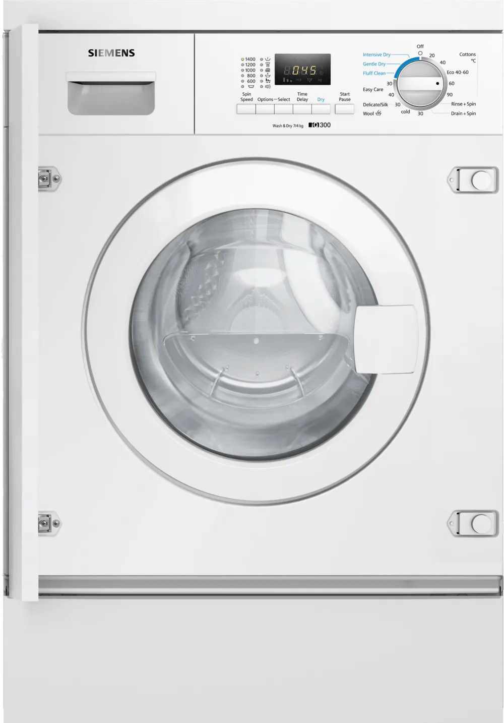 Siemens WK14D322GB iQ300 7kg/4kg Integrated Washer Dryer - Araco Interiors