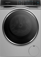 Siemens WN54C2ATGB iQ700 10.5kg/6kg Freestanding Washer Dryer Silver - Araco Interiors