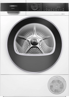Siemens WQ45G209GB iQ500 Heat Pump 9kg Freestanding Tumble Dryer White - Araco Interiors