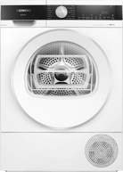 Siemens WQ45G2D2GB iQ500 Heat Pump 9kg Freestanding Tumble Dryer White - Araco Interiors